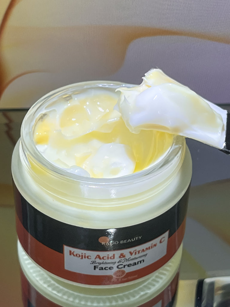 Brightening and Moisturizing Kojic Acid  Face Cream